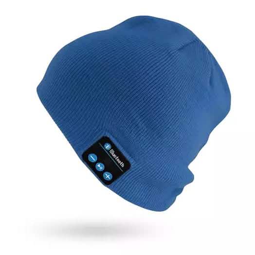 Beanie with Built In Wireless Bluetooth Headphones